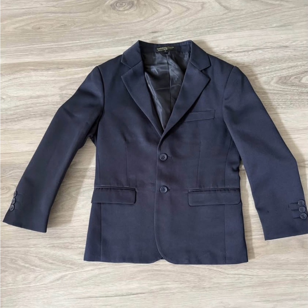 Boy’s Classic Navy Kids Blazer Size 6